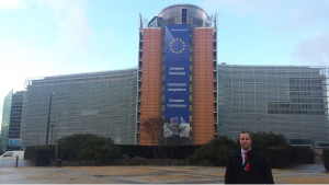 Župan obiskal Evropsko komisijo.